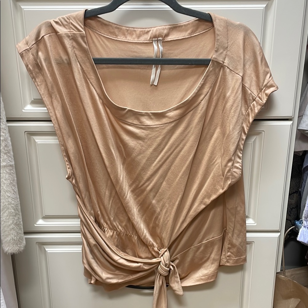 Elegant Tan Women's Top
